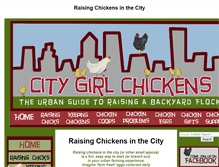 Tablet Screenshot of citygirlchickens.com